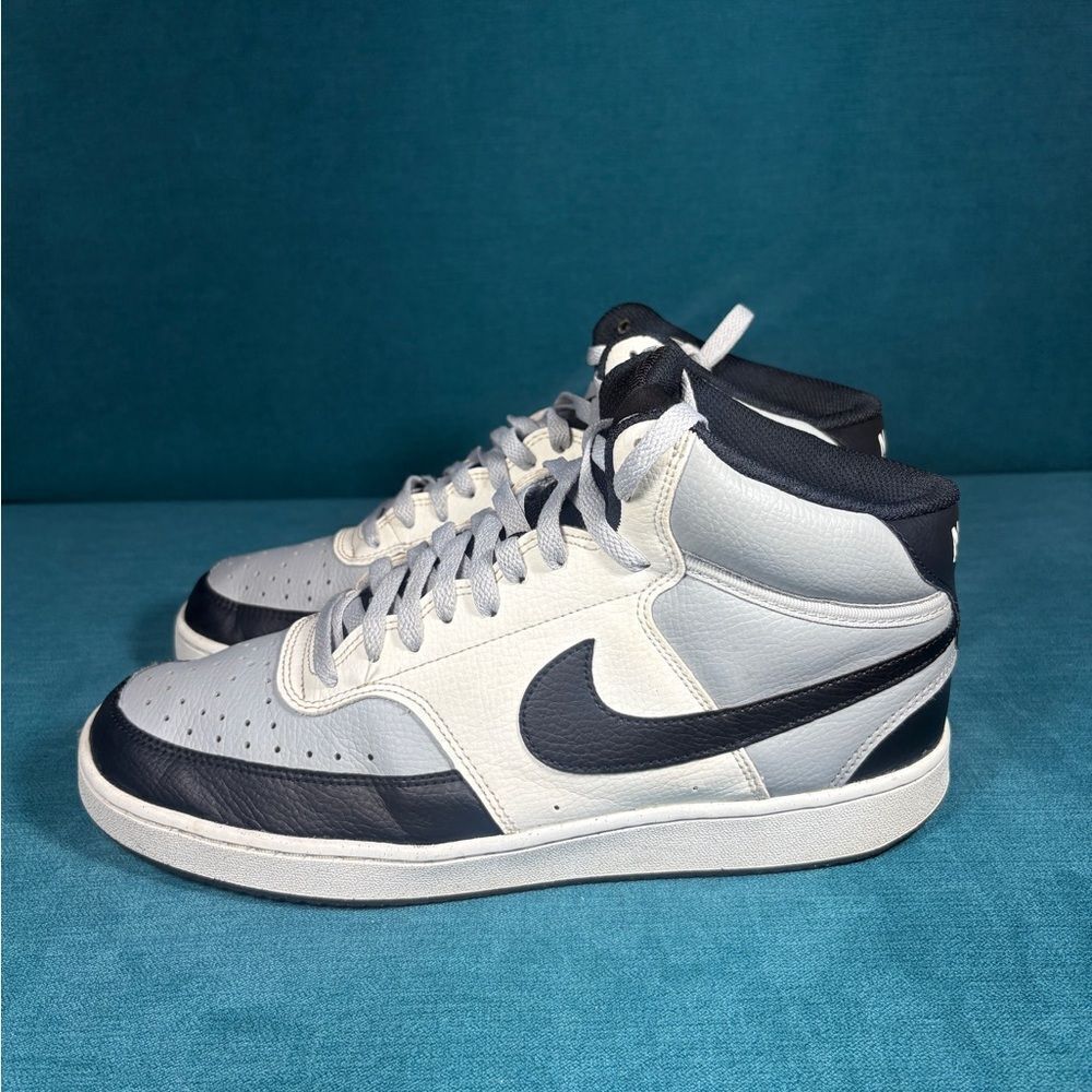 Nike Court Vision Mid Next Nature Light Smoke Gray Sail 2022 Size 11 Men